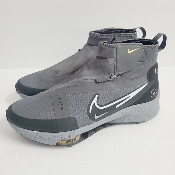 NEW Nike Air Zoom Infinity Tour NEXT% Shield Golf Shoes FD6853-001 Size 9.5 Gray - Picture 1 of 7
